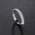 Mobius Strip Moissanite Cord for Women's Braiding Ring