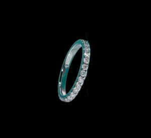 Moissanite Diamond Stacked Ring for Women (One Piece)