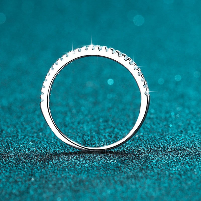 Moissanite Diamond Stacked Ring for Women (One Piece)