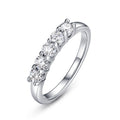 Moissanite Tanabata Ring for Valentine's Day
